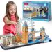 3D Puzzles for Kids EC36 Ages 8-10 - London City STEM Projects Arts Crafts for Girls Ages 8-12 - 3D Puzzle Birthday Gifts for 8 Year Old Girls