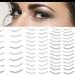 Lower Lashes Stickers False SE33 Eyelashes Tattoo Stickers Disposable Natural Look Lash Extension 2023 New Eye Stickers Makeup Tools Waterproof Fake Eyelashes Tattoo Stickers ï¼ˆ56 Pairsï¼ŒBrownï¼‰