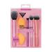 Real Techniques Makeup Brush CM31 Set with 2 Makeup Sponge Blenders For Eyeshadow Foundation Blush and Concealer UltraPlush Synthetic Bristles 6 Piece Makeup Brush Set (Pack of 2)