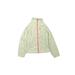 Columbia Fleece Jacket: Green Print Jackets & Outerwear - Kids Girl's Size Small