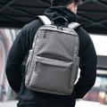 COFEST Men Laptop Backbag Trendy City Business Wearproof Large Capacity School Bags Backpack Gray