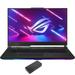 ASUS ROG Strix SCAR 17 Gaming/Entertainment Laptop (AMD Ryzen 9 7945HX 16-Core 17.3in 240 Hz Quad HD (2560x1440) GeForce RTX 4080 64GB DDR5 4800MHz RAM Win 11 Pro) with USB-C Dock