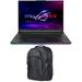 ASUS ROG Strix SCAR 18 Gaming Laptop (Intel i9-14900HX 24-Core 18in 240 Hz Wide QXGA (2560x1600) GeForce RTX 4080 64GB DDR5 5600MHz RAM 2TB PCIe SSD Backlit KB Win 11 Pro) with 1680D Backpack