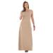 Plus Size Women's Denim Maxi Dress by Jessica London in New Khaki (Size 22)