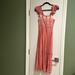 Jessica Simpson Dresses | Jessica Simpson Country Red Dress. Size Large | Color: Red | Size: L