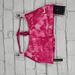 Nike Swim | Nike Cloud Dye Strappy Crossback Bikini Top In Fireberry Pink - Nwt | Color: Pink/White | Size: Xl