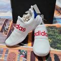 Adidas Shoes | Adidas Lite Racer White Red Shoes Size 9 Nwb | Color: Red/White | Size: 9