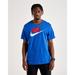 Nike Shirts | Nike Men Futura Icon Short Sleeve T-Shirt Ar5004-480 Royal Blue Size X-Large | Color: Blue | Size: Xl