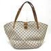 Louis Vuitton Bags | Louis Vuitton Salina Pm Tote Bag Shoulder Bag Damier Azur Canvas White | Color: White | Size: W7.9h12.2d4.5inch