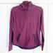 Athleta Tops | Athleta Burgundy Berry Purple Cowl Hoodie Women's Size X-Small Xs | Color: Purple/Red | Size: Xs