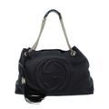 Gucci Bags | Gucci Leather Soho Chain Shoulder Bag Black | Color: Black | Size: Os