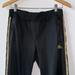 Adidas Pants & Jumpsuits | Adidas Black Gold 3 Stripe Sweatpants | Color: Black/Gold | Size: S