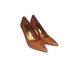 Ralph Lauren Shoes | *Ralph Lauren Cognac Brown Leather Pointed Toe Pumps | Color: Brown/Tan | Size: 8