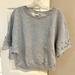 Anthropologie Tops | Anthropologie Sweatshirt | Color: Gray | Size: S