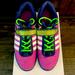 Adidas Shoes | Adidas Powerlift 2.0 Women’s U.S. Size 8.5 | Color: Green/Purple | Size: 8.5