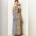 Anthropologie Dresses | Hd In Paris Embroidered Maxi Dress Anthropologie | Color: Red | Size: 4