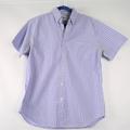 J. Crew Shirts | J Crew Mens Gingham Poplin Light Blue Shirt | Color: Blue/White | Size: M