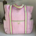 Lilly Pulitzer Bags | Lilly Pulitzer Pink & Green Tote / Overnight Bag / Beach Bag | Color: Green/Pink | Size: Os