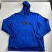 Adidas Shirts | Adidas Mens Spt Bb Po Basketball Club Hoodie Sweatshirt Blue Mens Size 2xl | Color: Blue | Size: 2xl