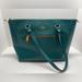 Coach Bags | Coach F79608 Woman Green Crossgrain Leather Gallery Tote Bag Purse | Color: Gold/Green | Size: Os