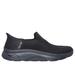 Skechers Women's Slip-ins: GO WALK Arch Fit 2.0 - Val Slip-On Shoes | Size 9.0 | Black | Textile/Synthetic | Machine Washable