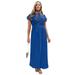 Plus Size Women's Lace Maxi Dress by Jessica London in Dark Sapphire (Size 14 W)