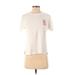 Rag & Bone Short Sleeve T-Shirt: Ivory Tops - Women's Size X-Small