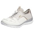 Slip-On Sneaker RIEKER Gr. 40, beige (offwhite, creme) Damen Schuhe Slipper Bestseller