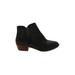 Kensie Ankle Boots: Gray Print Shoes - Women's Size 9 - Almond Toe