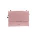 Ted Baker London Leather Satchel: Pebbled Pink Solid Bags