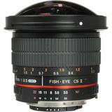 Samyang Used 8mm f/3.5 HD Fisheye Lens with AE Chip and Removable Hood for Nikon SYHD8M-N