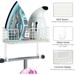 Ironing Board Hanger with Basket&Hooks