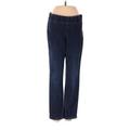 Soft Surroundings Jeggings - Low Rise Straight Leg Boyfriend: Blue Bottoms - Women's Size X-Small Plus - Dark Wash