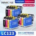 HINICOLE Cree LC-123 LC 123 XL LC123XL Adhérence jet d'encre Pour Brother MDavid J4410DW J4510DW