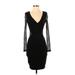 French Connection Cocktail Dress - Bodycon: Black Dresses - Women's Size 4