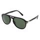 Persol 0PO3235S Unisex-Sonnenbrille Vollrand Pilot Acetat-Gestell, schwarz