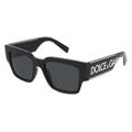 Dolce & Gabbana 0DG6184 Herren-Sonnenbrille Vollrand Eckig Acetat-Gestell, Schwarz