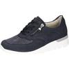 Schnürschuh WALDLÄUFER "K-RAMONA-Soft", Damen, Gr. 5 (38), blau (dunkelblau), Nubukleder, Textil, sportlich, Schuhe, Freizeitschuh, Halbschuh mit Orthotritt-Ausrüstung, K-Weite