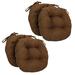 Winston Porter 4 - Piece Outdoor Cushion Polyester | 3.5 H x 16 W x 16 D in | Wayfair 91CCF25E7448450AAE7C34241B47356D