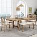 Latitude Run® Spillville 6 - Person Extendable Dining Set Wood in Brown | 30 H in | Wayfair 673025C1CF634F88A0EEAA1FC339BACB