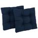 Winston Porter 2 - Piece Seat Outdoor Cushion Polyester/Cotton Blend | 5 H x 19 W x 19 D in | Wayfair 00180ACF11B444DFB35CE4E465C1BB21