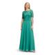 Vera Mont Damen Cocktailkleid mit Spitze, Silky Green, 44