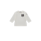 MONCLER ENFANT Monogram Long Sleeve T-Shirt, Boy, White, Size: 9/12M