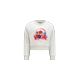 MONCLER ENFANT Teddy Bear Motif Sweatshirt, Girl, White, Size: 12Y