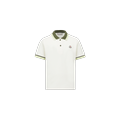 MONCLER ENFANT Logo Patch Polo Shirt, White, Size: 12Y