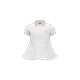 MONCLER ENFANT Polo Shirt, White, Size: 10Y
