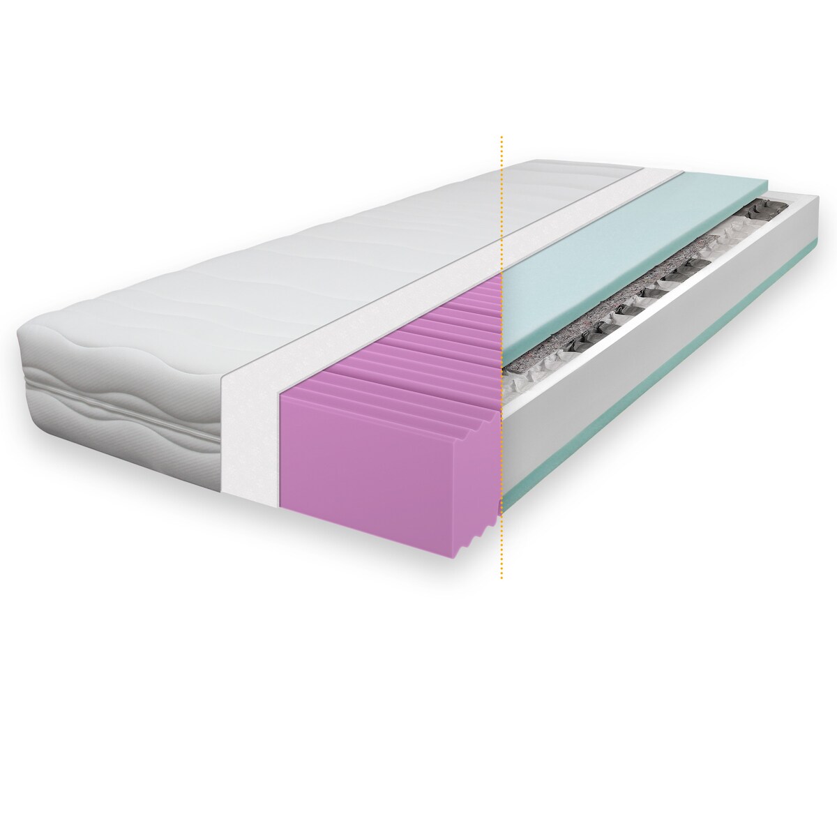 BeCo Onyx Flex TFK - Größe: 100 x 200 cm, Härtegrad: Federkern MEDIUM Image