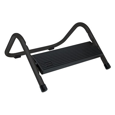 Soennecken Fußstütze 2265 Stahlrohr 4-fach höhenverstellbar schwarz Image