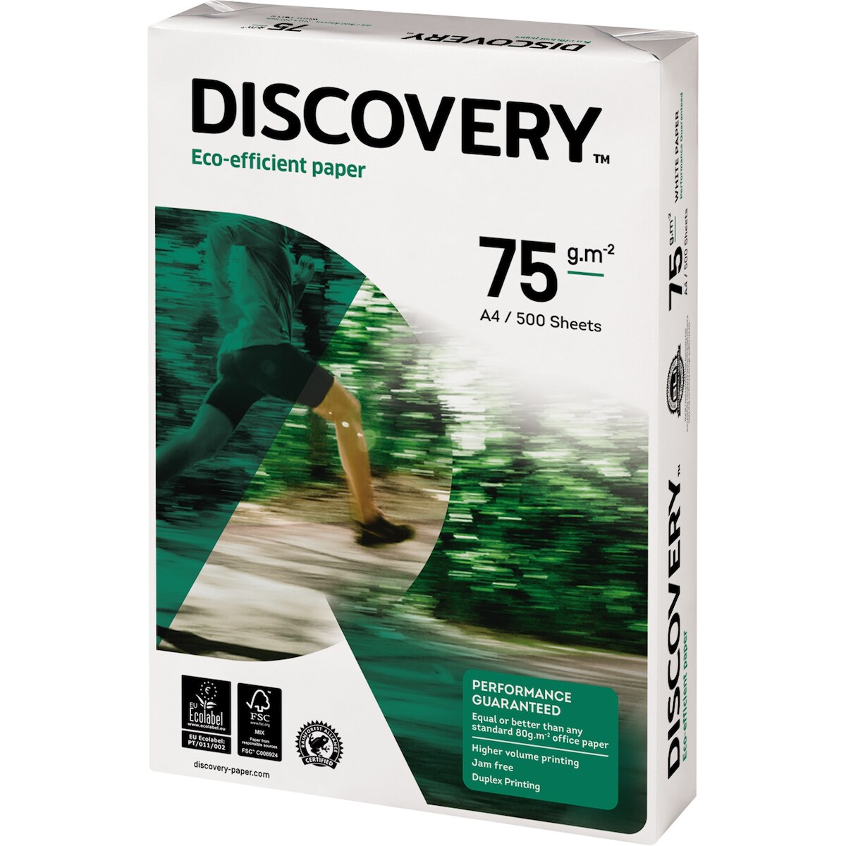 DISCOVERY Kopierpapier A4 75g 4-fach gelocht hf h.ws 500 Bl/Pack. Image