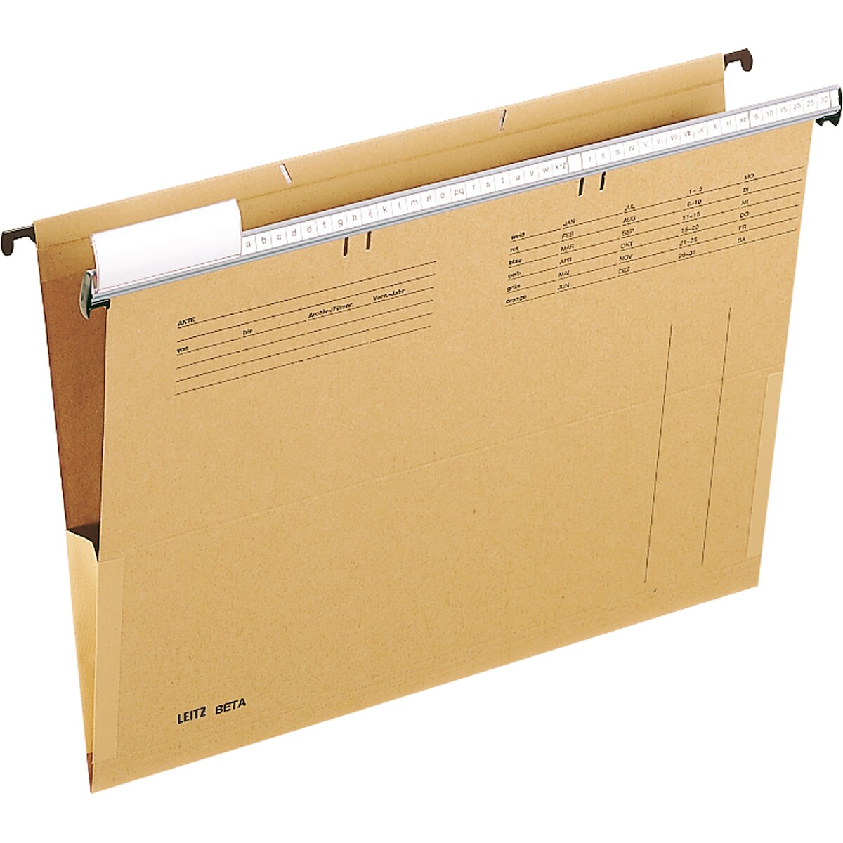 Leitz Hängetasche BETA 25160000 DIN A4 Natronkarton naturbraun Image